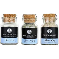 Ankerkraut Gewürz-Set: Kräutersalz, Bärlauch Salz, Tomaten Salz