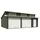 Lasita Maja Blockgarage »Hawaii«, BxT: 820 x 579,6 cm (Außenmaß), Holz - gruen