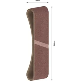 Bosch Schleifband-Set X440 75 x 610 mm 80 3 St.