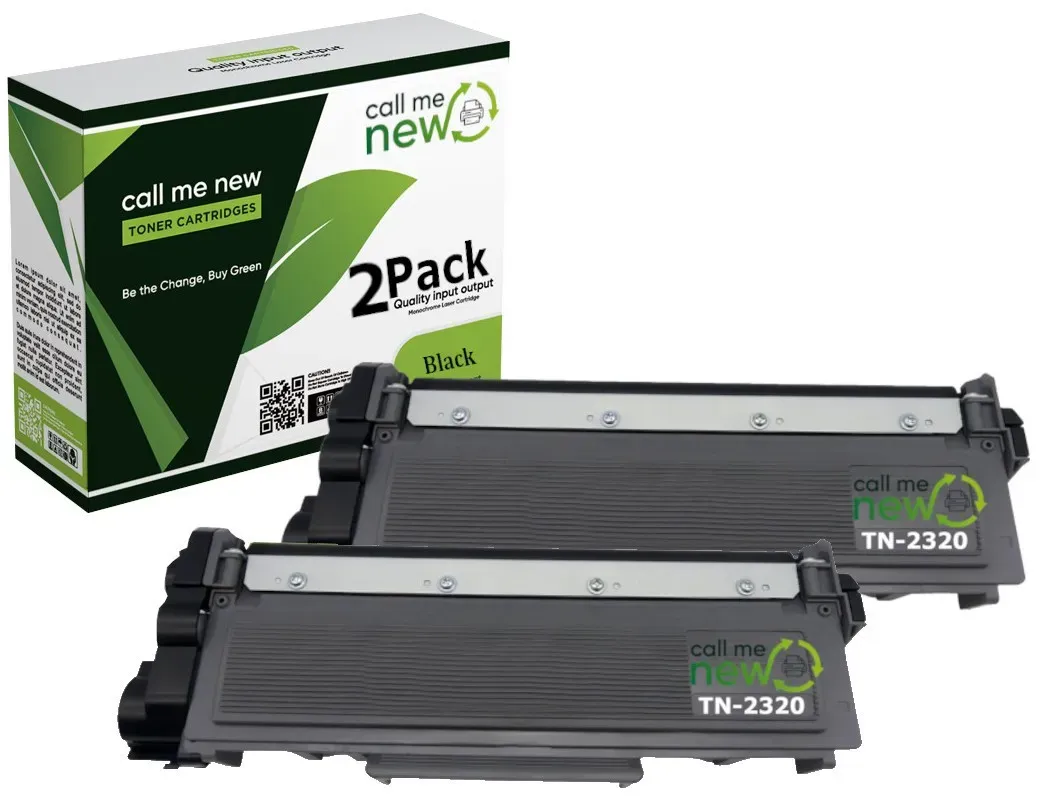 2x Callmenew Toner für Brother TN-2320 DCP-L 2500 2700 HL-L 2300 MFC-L 2700 2720