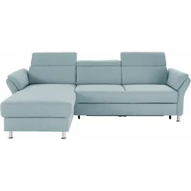 sit&more Ecksofa »Avignon L-Form«, Kopfteilverstellung, wahlweise mit Bettfunktion und Bettkasten