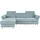 sit&more Ecksofa »Avignon L-Form«, Kopfteilverstellung, wahlweise mit Bettfunktion und Bettkasten
