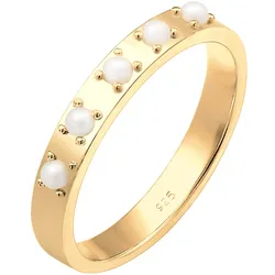 Elli Bandring Synthetische Perlen 925 Silber 54 Damen 
