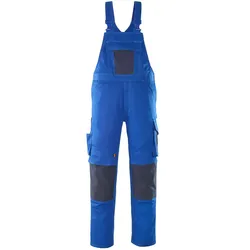 Latzhose "LEIPZIG" Unique - 90C46 - kornblau/schwarzblau