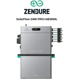 Zendure SolarFlow 2400 Pro + 1 x AB3000L Erweiterungsakku