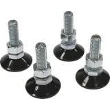 EFB-Elektronik EFB PRO-NIV01 Nivellierfüße M12, Set a 4 Stück, für PRO