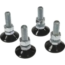 EFB-Elektronik EFB PRO-NIV01 Nivellierfüße M12, Set a 4 Stück, für PRO