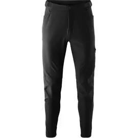 Gonso Herren Trail Radhose lang (Größe 6XL, schwarz)