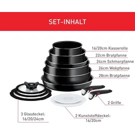 Tefal Ingenio Easy ON L1599243 Kochgeschirr-Set