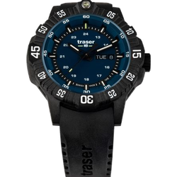 Traser H3 Tactical Adventure Collection P99 Q Tactical 110725 - blau,schwarz - 46mm