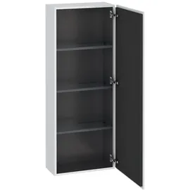 Duravit L-Cube Halbhochschrank 50 x 132 x 24,3 cm Weiß Matt
