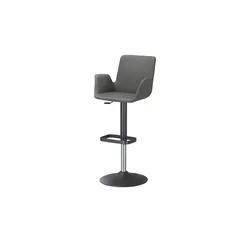 Barhocker   ¦ grau ¦ Maße (cm): B: 52 T: 47.0