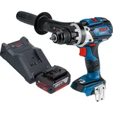 Bosch GSR 18V-110 C Professional, Akku Bohrschrauber 18 V 110 Nm Brushless + 1x Akku 4,0 Ah + Ladegerät
