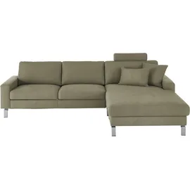 Candy Eckcouch Polyester 2,5-Sitzer Grün