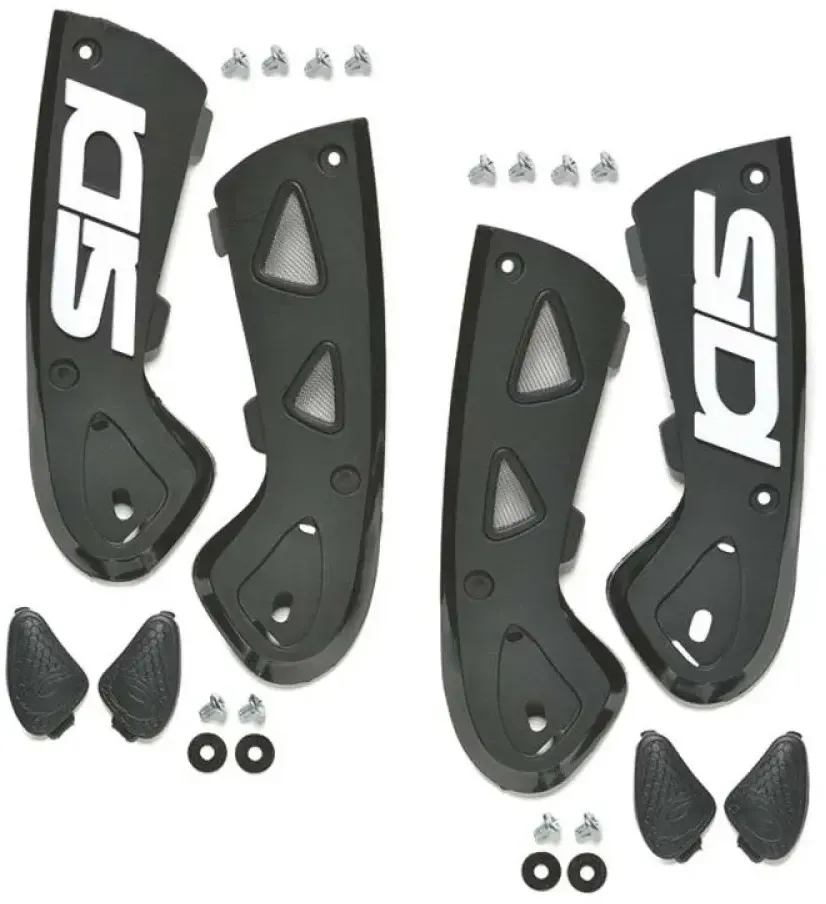 Sidi Vortice / St Fußkettchen - Black / White - EU 45-48