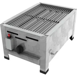 ChattenGlut Gasbräter 1-flammig 4,5 kW 340 x 530 x 270 cm Edelstahl inkl. Rost