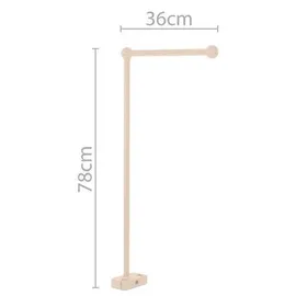 babybay Mobilehalterung Holz Weiß