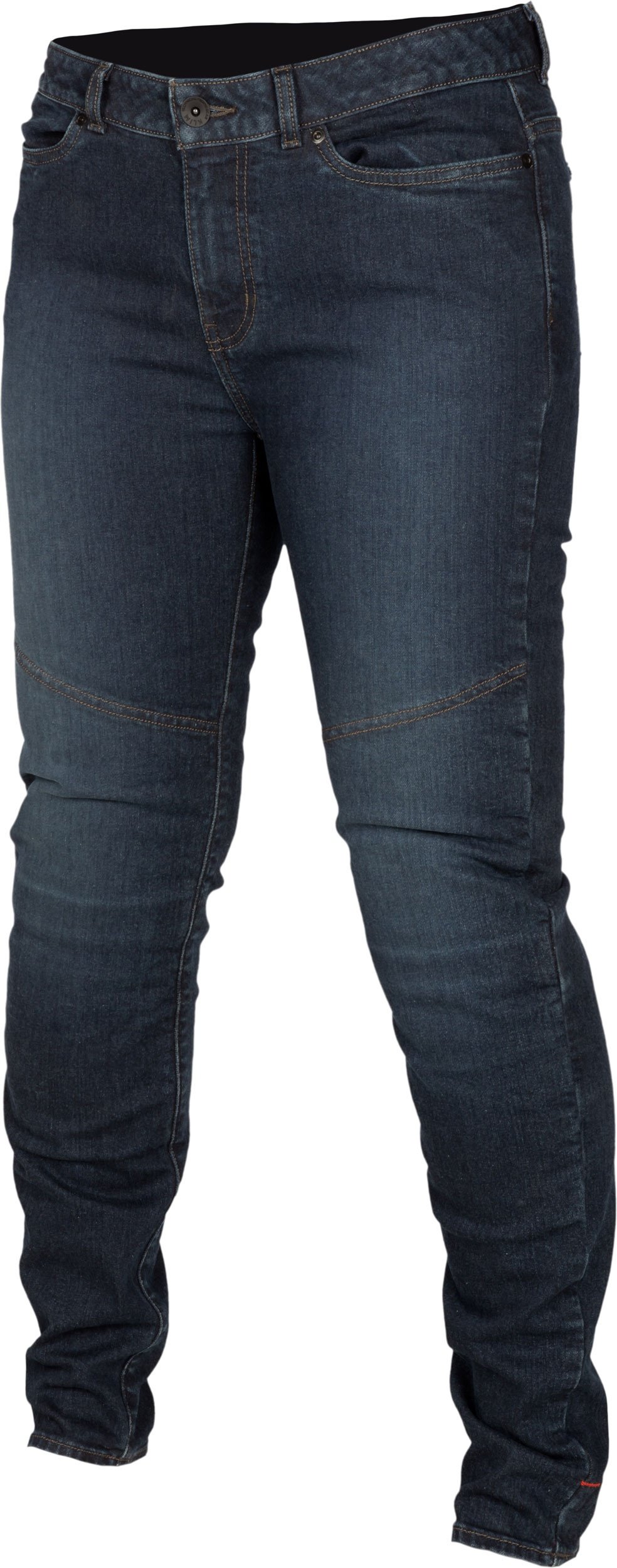 Klim Betty Tapered Stretch Denim, jeans femmes - Bleu Foncé - 2