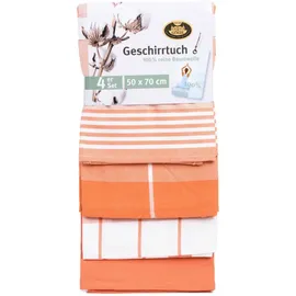 Gözze Geschirrtuch aus Bio-Baumwolle mit Aufhängeschlaufe Terra