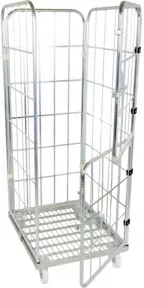 HMH rolltainer® Transportwagen 1650 ME 710 x 800 mm 4-seitig schwenkbar Cr 3