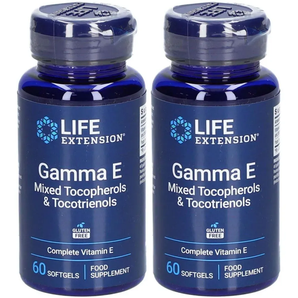 Life Extension® Gamma E Gemischte Tocopherole & Tocotrienole