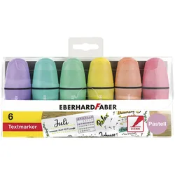 EBERHARD FABER Highlighter Pastell Textmarker Mehrfarbig