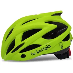 Fahrradhelm Allround Damen/Herren Flashy Yellow fluoreszierendes Neongelb LARGE / LEFT