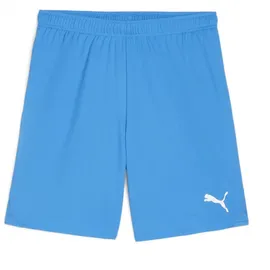 Puma teamGOAL Shorts Kinder 02 electric blue lemonade/white 164