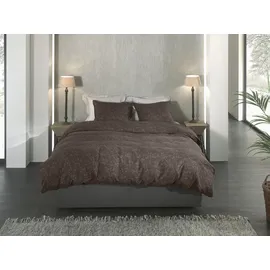 Heckett & Lane Alloro Blumen Braun 135 x 200 cm + 80 x 80 cm