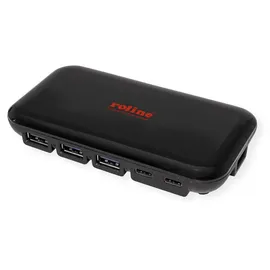 Roline USB 3.2 Gen 2 Hub, 7-fach (3x Typ C + 4x Typ A)