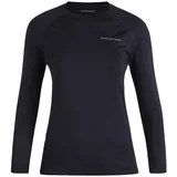 Peak Performance Spirit Crew Langarm-baselayer - Black - M,