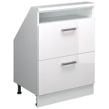 Vicco Rion 60 x 81,6 x 46 cm Weiß Hochglanz