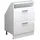 Vicco Rion 60 x 81,6 x 46 cm Weiß Hochglanz
