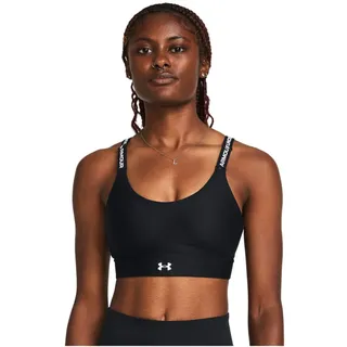 Under Armour Infinity 2.0 Sport-bh Mittlerer Halt - Black White M A-C