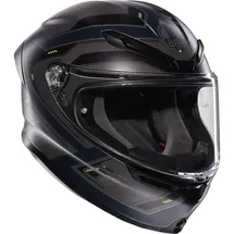 AGV K6 S Enhance Helm, grau matt/gelb, M