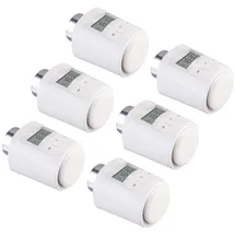 Revolt Programmierbares Universal-Heizkörper-Thermostat 6er-Set