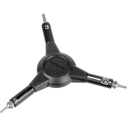 Topeak Hex Speed Y-Schlüssel Schwarz Modell 2025
