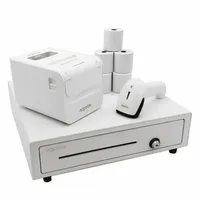 APPROX Apppospack4180wh V2 + Drucker + Barcode-scanner + Kassenschublade