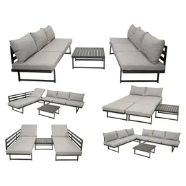 FRG Funktionsloungeset 3-tlg. Grau