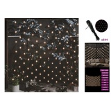 vidaXL Weihnachts-Lichternetz 4x4 m 544 LED Warmweiß Indoor Outdoor