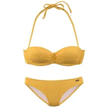 Buffalo Bügel-Bandeau-Bikini Damen Gelb 40 Cup C