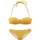 Buffalo Bügel-Bandeau-Bikini Damen Gelb 40 Cup C