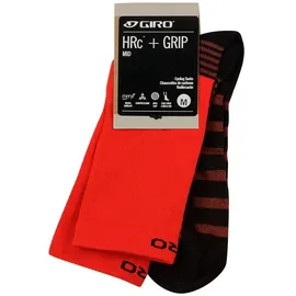 Giro HRC+ Grip Socken Damen 1 Paar Rot 44-46
