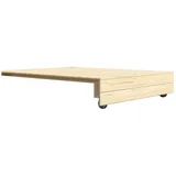 Nordic Holz Deckel für Kinderspielhaus Pippi 2 195 x 215 cm Beige