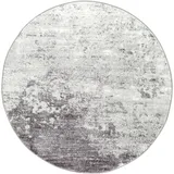 Livabliss Kurzflorteppich, Grau, Textil, Abstrakt, Rund, 160x160 cm, Oeko-Tex® Standard 100, in verschiedenen Größen erhältlich, Teppiche & Böden, Teppiche, Moderne Teppiche