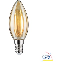 Paulmann LED Vintage-Kerze, 2W, E14, Goldlicht PAUL-28524