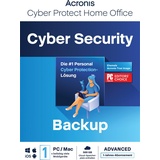 Acronis Cyber Protect Home Office Advanced 1 Device - 1 Year) + 500 GB Cloud Storage