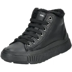 Sneaker GEOX "Geox Sneaker Leder/Synthetik", Gr. 29, schwarz, Leder, Synthetik, casual, Schuhe