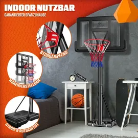Kesser Basketballkorb 160-210 cm Schwarz