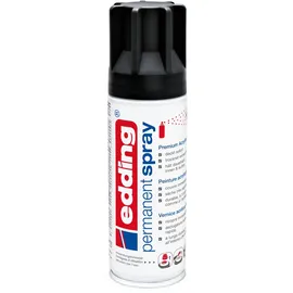 edding 5200 Permanentspray Premium Acryllack 200 ml tiefschwarz matt